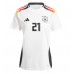 Germany Ilkay Gundogan #21 Replica Home Shirt Euro 2024 Short Sleeve